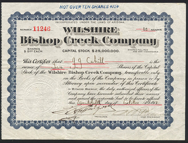 bishop creek company